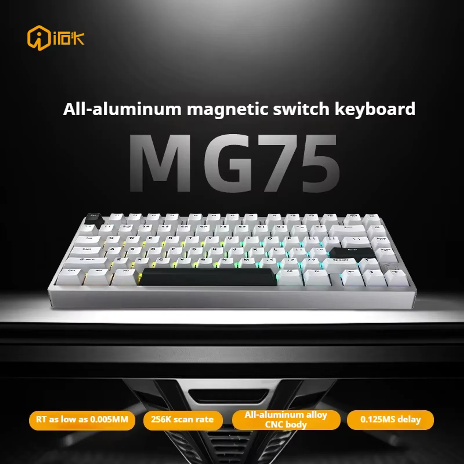 iRock MG75 Pro: Найкраща магнітна клавіатура до 100$