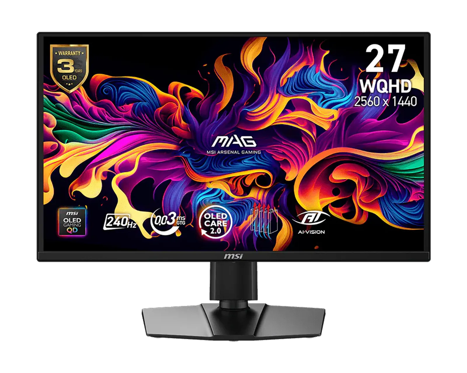MSI MAG 272QP: Найшвидший і найяскравіший OLED